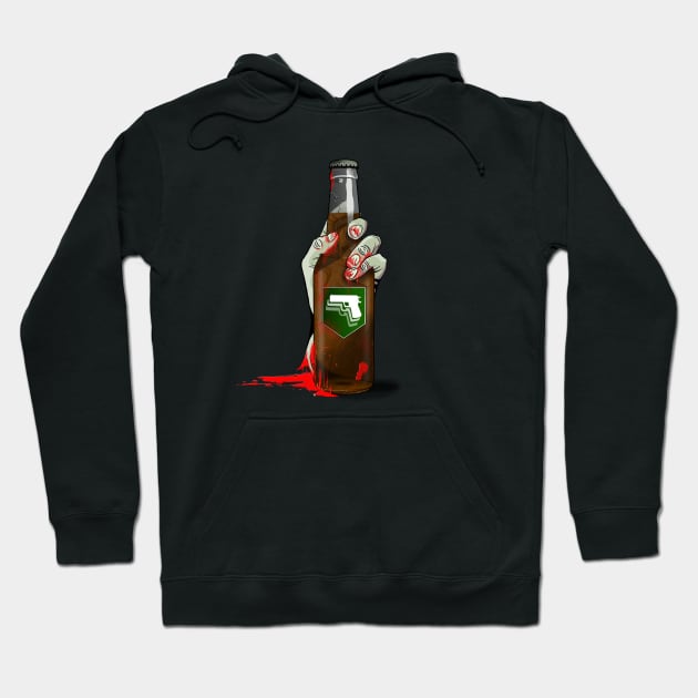 Zombie Hand Mule Kick Hoodie by LANStudios